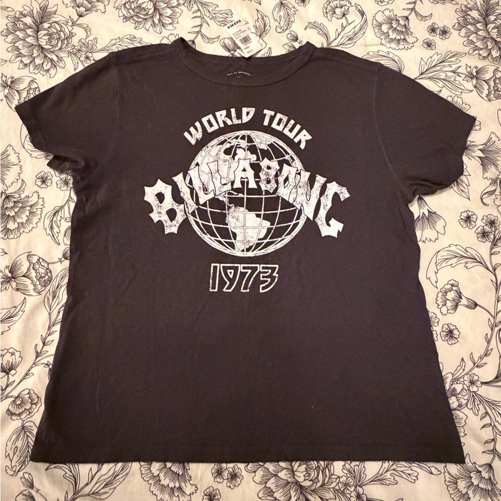 Billabong Black World Tour Graphic Tee
